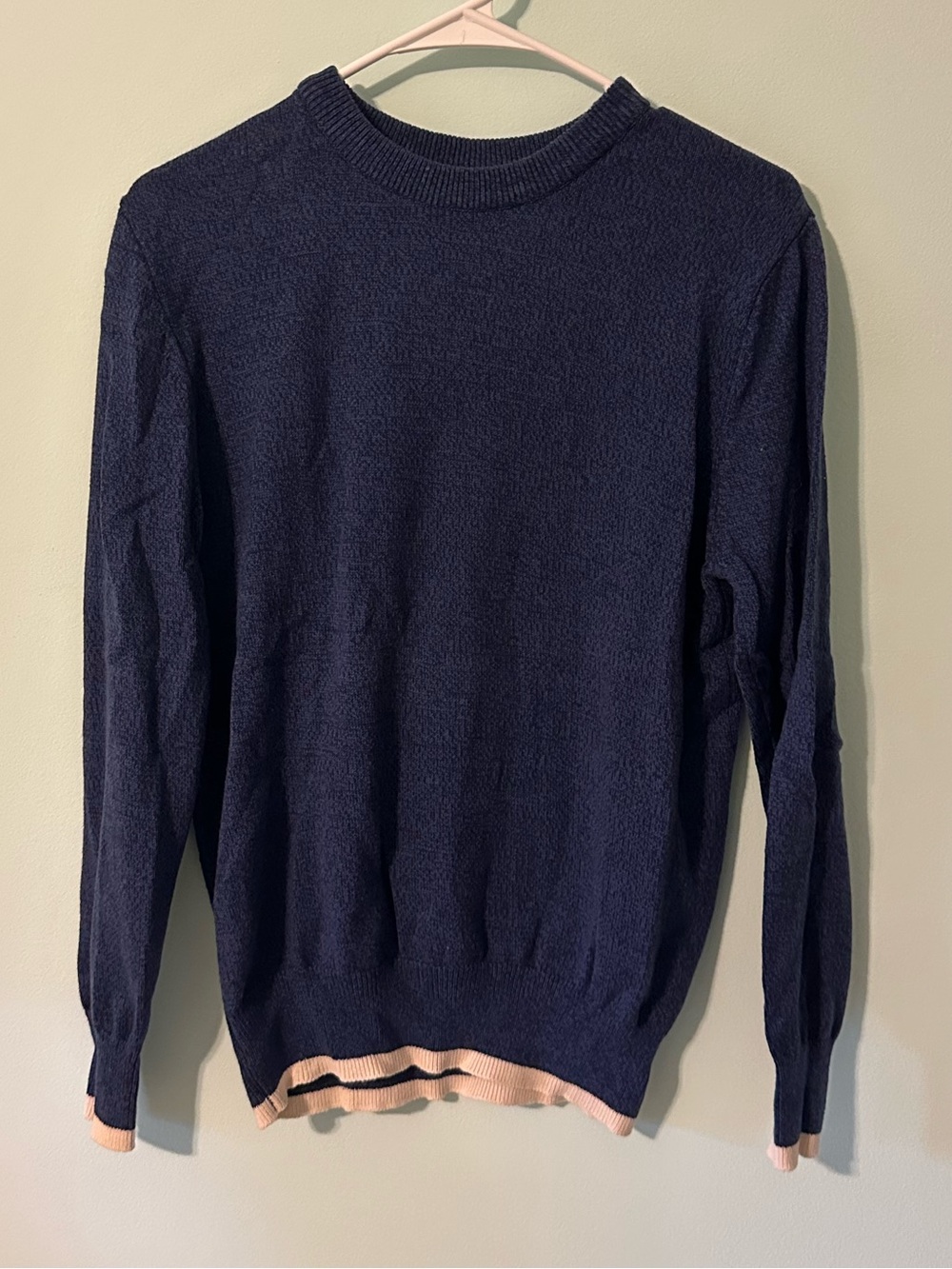 Boy’s Cat and Jack Navy Crewneck Sweater - Classic Casual